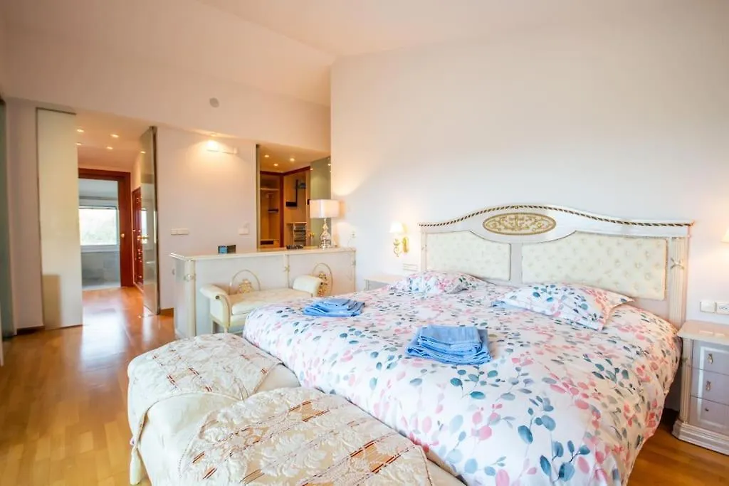 Villa Luxueuse, 2 Piscines, Spa Et Salle De Sport, 5 Chambres, 4 Salles De Bain 帕劳·萨巴尔德拉 0*,
