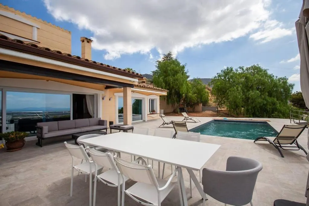 Villa Luxueuse, 2 Piscines, Spa Et Salle De Sport, 5 Chambres, 4 Salles De Bain 帕劳·萨巴尔德拉 西班牙
