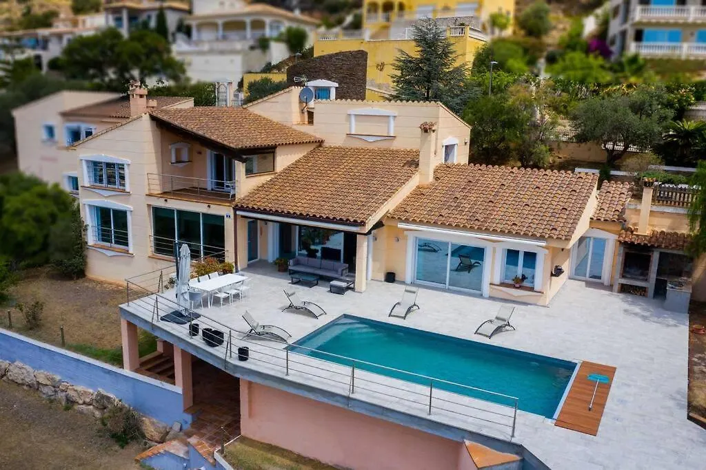 Villa Luxueuse, 2 Piscines, Spa Et Salle De Sport, 5 Chambres, 4 Salles De Bain 帕劳·萨巴尔德拉 0*,  西班牙