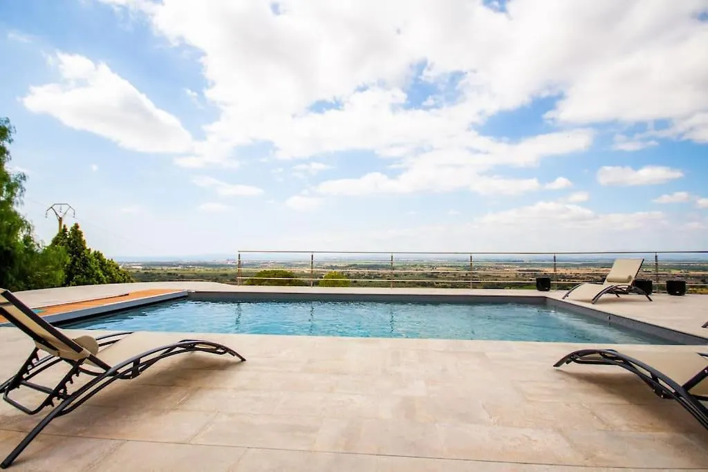 Villa Luxueuse, 2 Piscines, Spa Et Salle De Sport, 5 Chambres, 4 Salles De Bain 帕劳·萨巴尔德拉