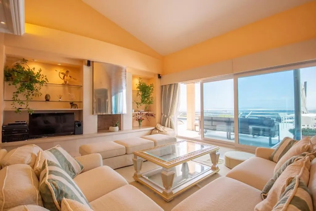 Villa Luxueuse, 2 Piscines, Spa Et Salle De Sport, 5 Chambres, 4 Salles De Bain 帕劳·萨巴尔德拉